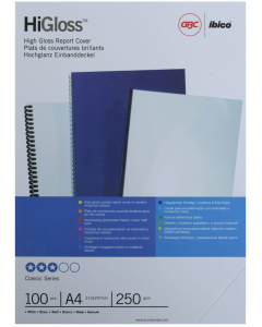 Photo Couverture pour reliure de présentation A4  (GBC CE020071 carton)