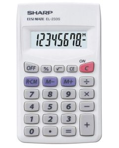 photo SHARP : Calculatrice de poche sans étui - EL-233S