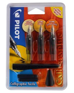 Photo Kit de stylo plume Calligraphie Plumix - 0,58 / 0,70 / 1,00 mm : PILOT 
