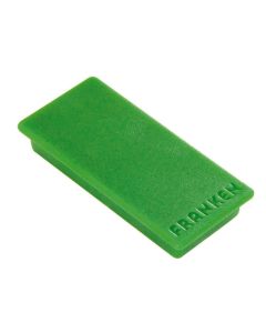 Photo Lot de 10 Aimants - 50 x 23 mm - Vert : FRANKEN
