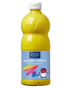 Photo Gouache liquide - Jaune primaire - 1000 ml LEFRANC