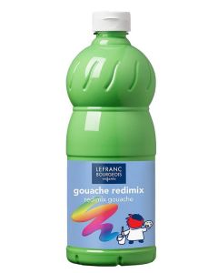 Photo LEFRANC : Gouache liquide Vert clair - 1000 ml