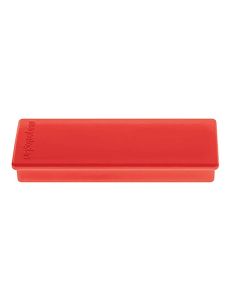 Photo Lot de 10 Aimants rectangulaires - 55 x 22 mm - Rouge : MAGNETOPLAN 1665106