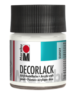 Photo MARABU : Vernis acrylique - Decorlack - 50 ml – Blanc