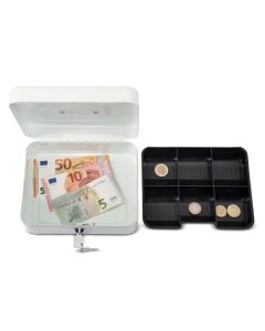 Photo 56102-02 MAUL : Caissette à monnaie blanc  200 x 170 x 90 mm