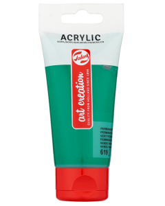 Photo ROYAL TALENS : Peinture acrylique ArtCréation - Vert foncé - 75 ml
