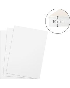 Photo TRANSOTYPE : Lot de 15 plaques de mousse - 700 x 1000 mm - Blanc détails