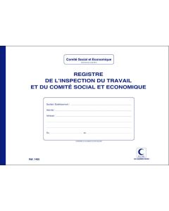 Registre Inspection du travail et CSE ELVE 1465