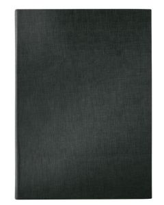Chemise pour cartes menu A4 en plastique - Noir SIGEL