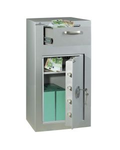 HARTMANN VULCAIN 170 :  Coffre-fort de dépôt de fonds - Serrure électronique ouvert 167 L