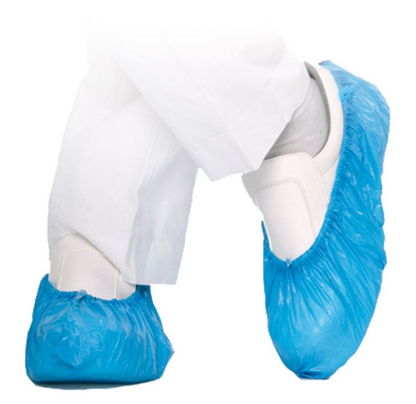 Sur-chaussures pour l'hygiène - Bleu HYGOSTAR Lot de 100