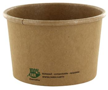 PAPSTAR Sac compostable avec poignée, 10 litres, brun - Achat