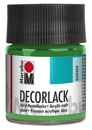 Peinture Vernis acrylique - 50 ml - Vert clair MARABU Decorlack