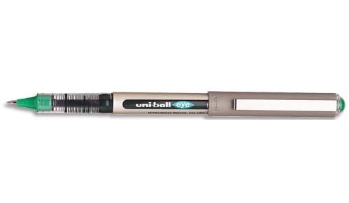 Stylo roller à encre liquide - Vert UNI-BALL Eye Fine (UB-157 V)